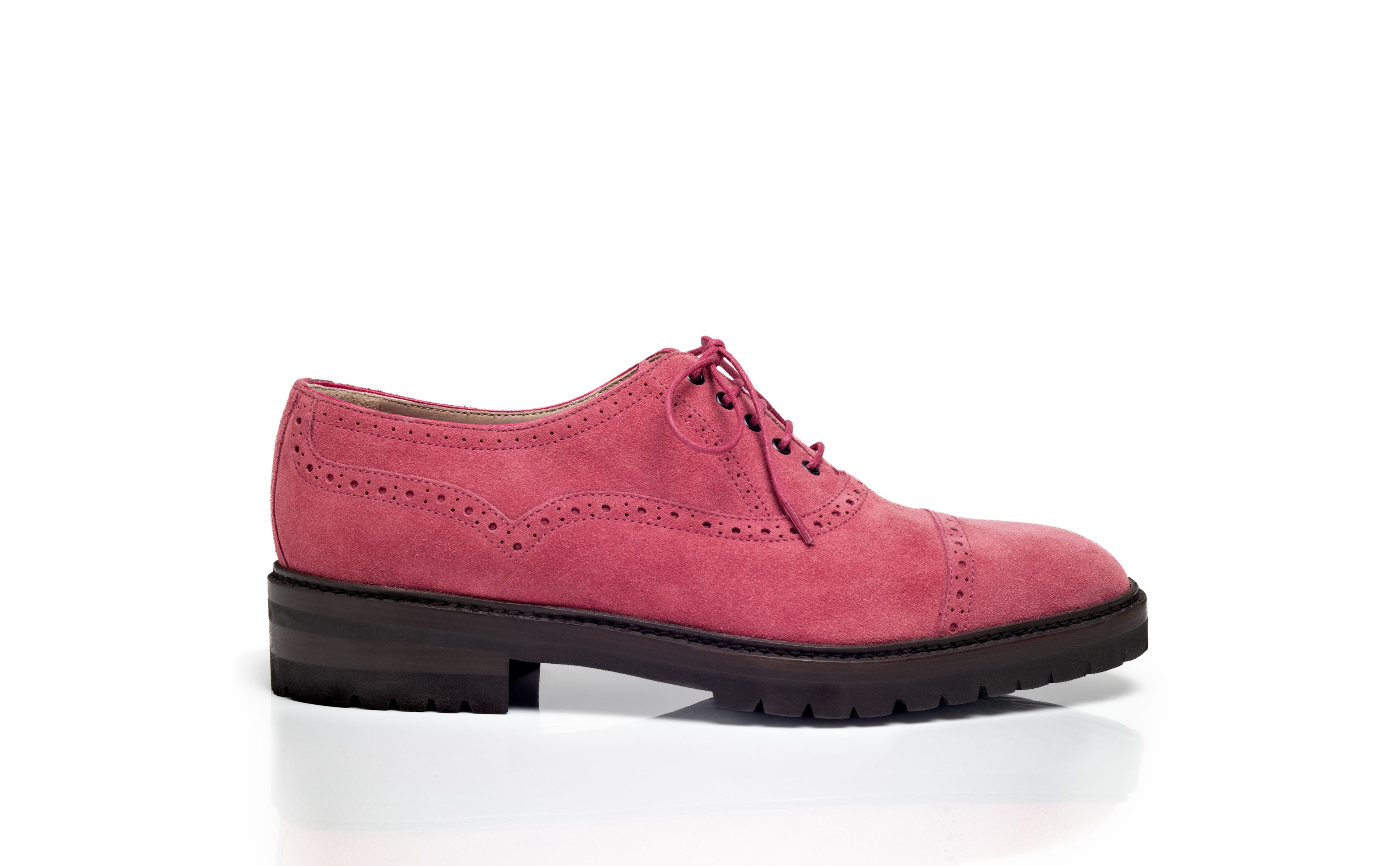 Pink lace up cheap shoes