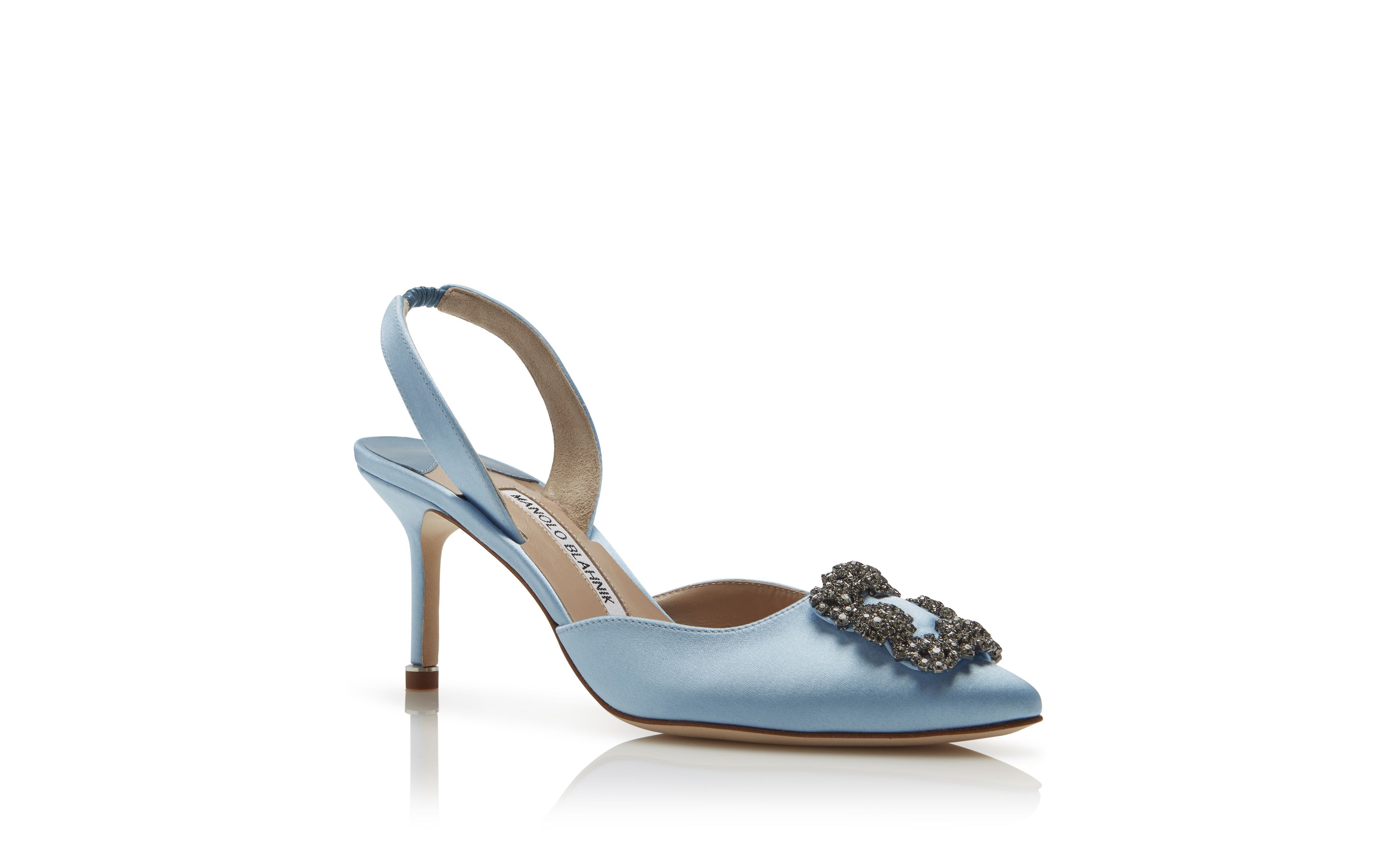light blue women's pumps