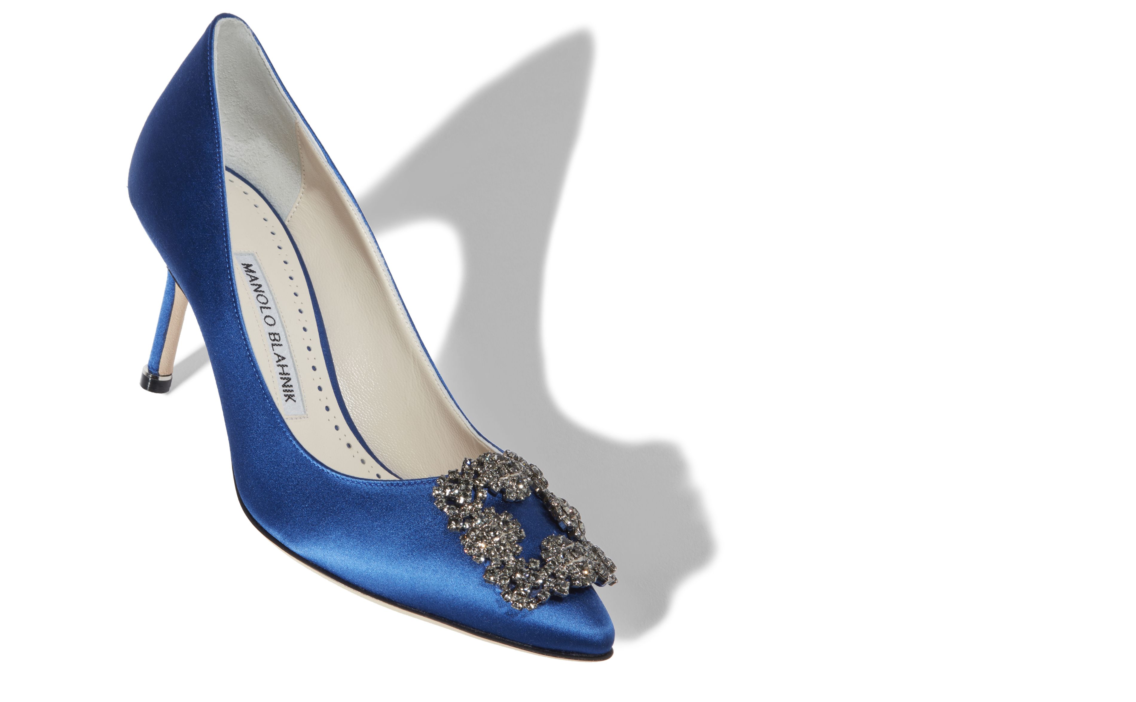 Blue manolo blahnik