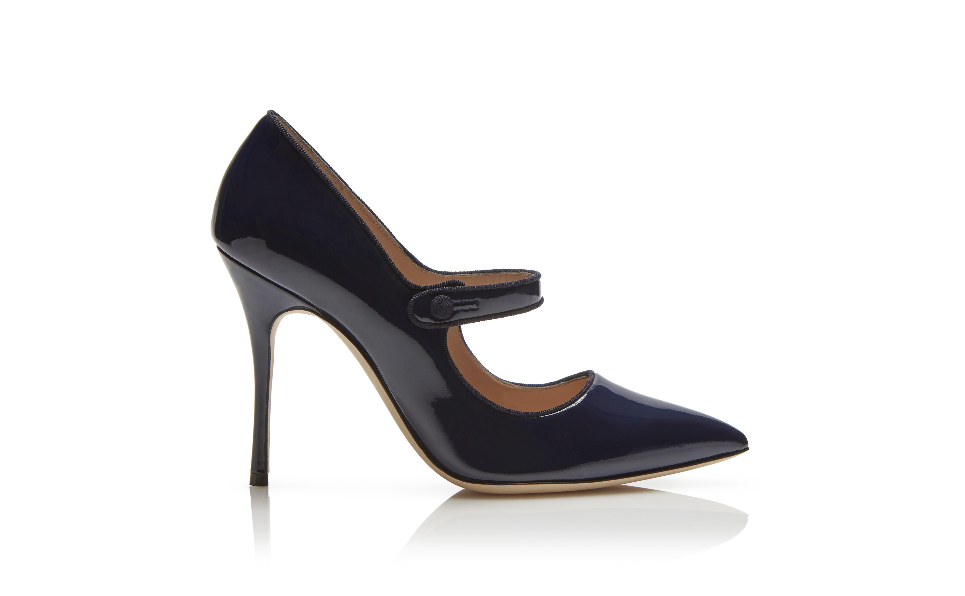 patent leather navy shoes