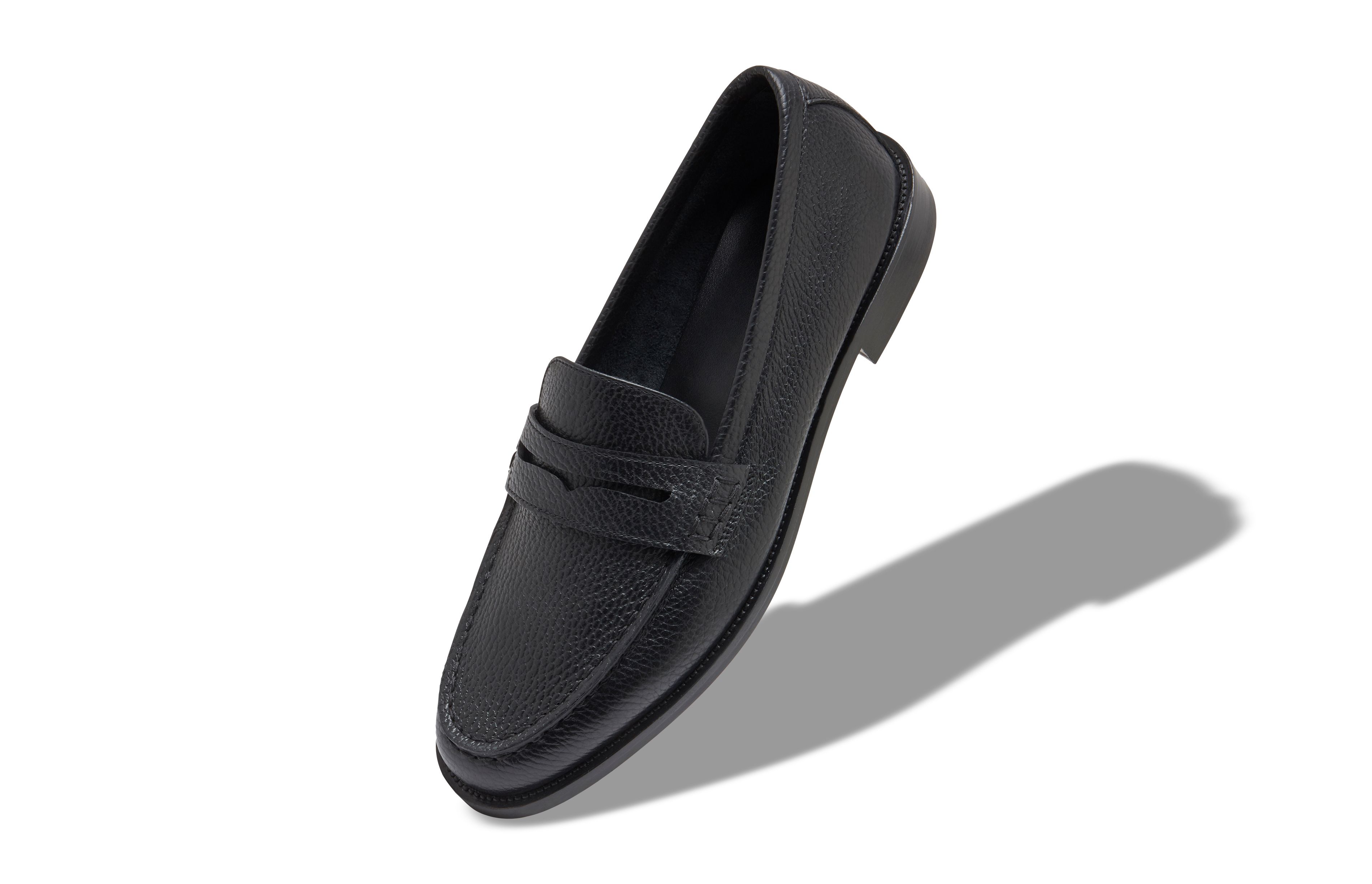 pharmacist Surprised carry out PERRY | Black Calf Leather Penny Loafers | Manolo Blahnik