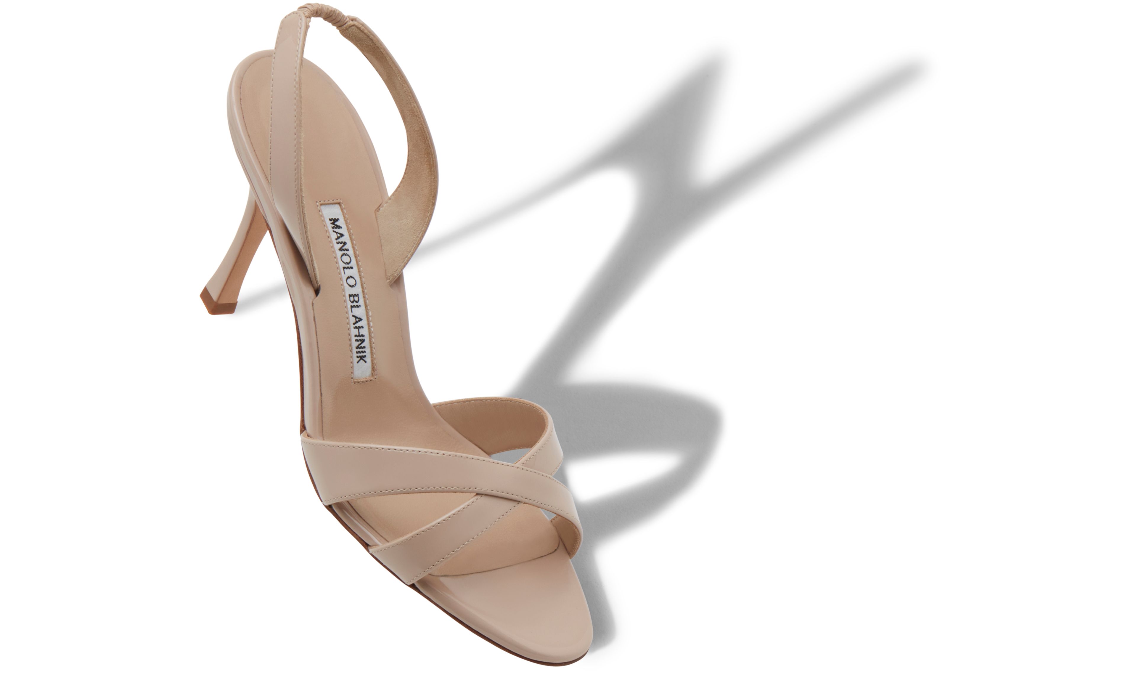 manolo blahnik heeled sandals