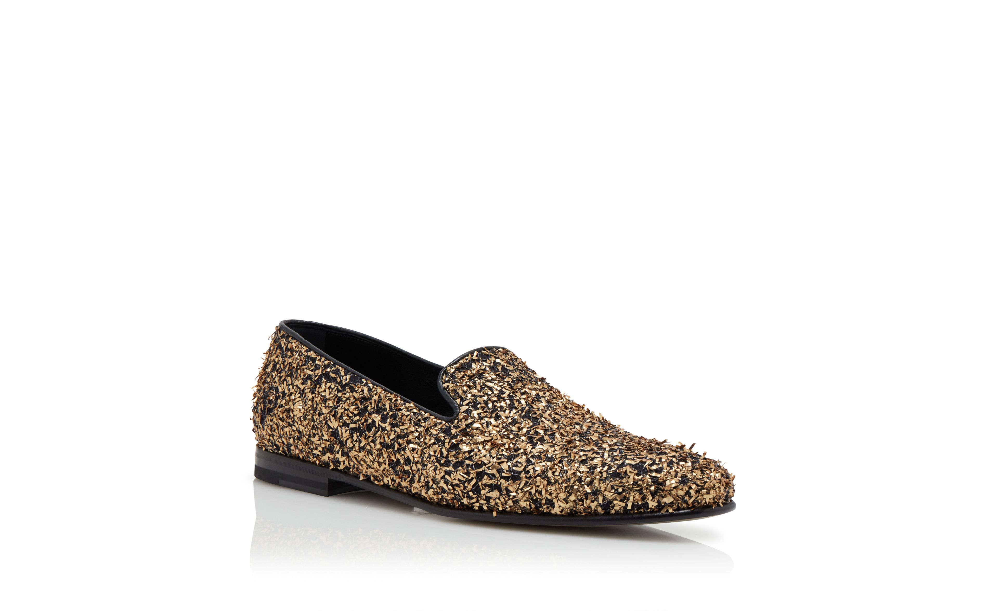 gold loafer