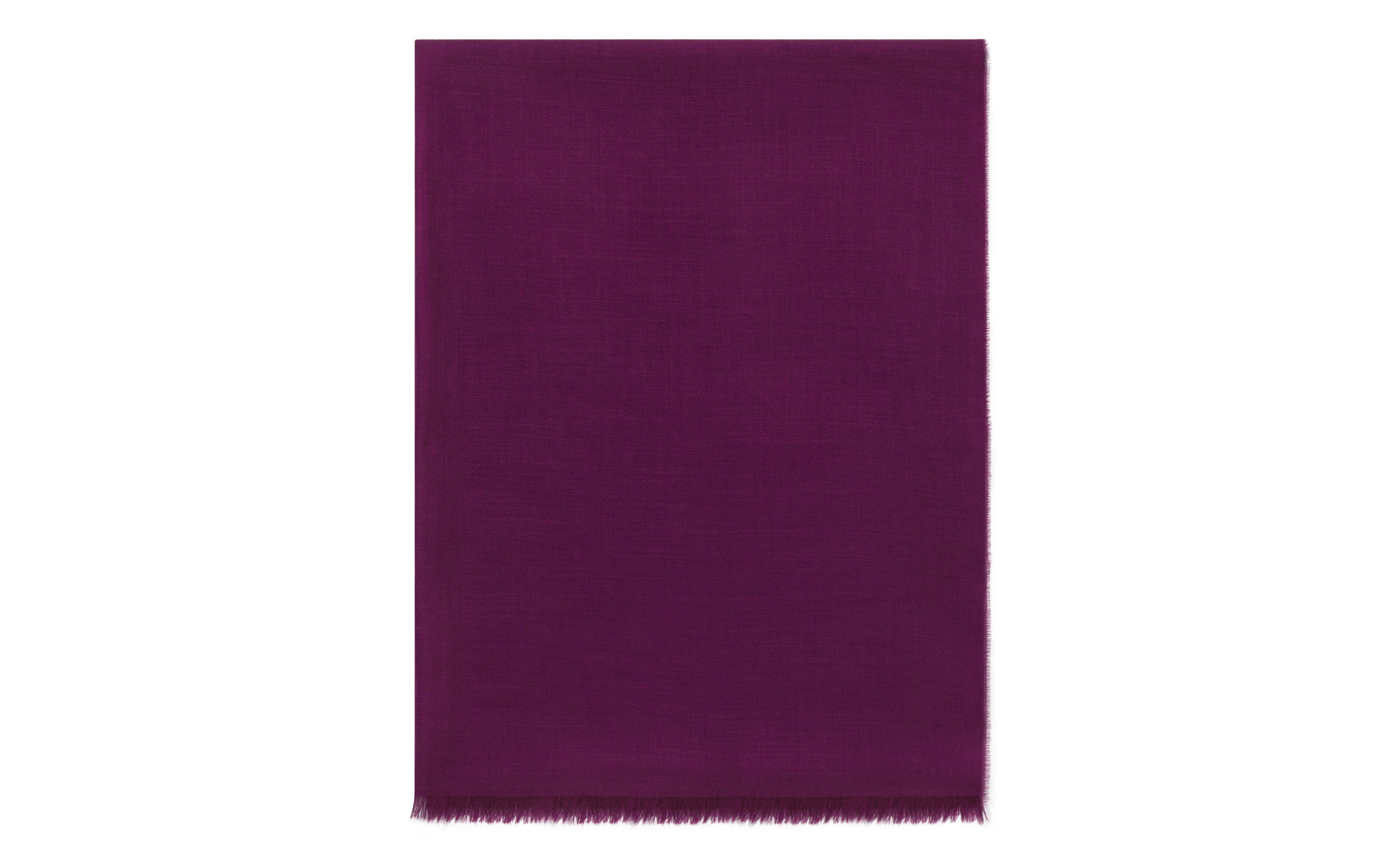 Designer Fuchsia Superfine Cashmere Scarf - Image thumbnail