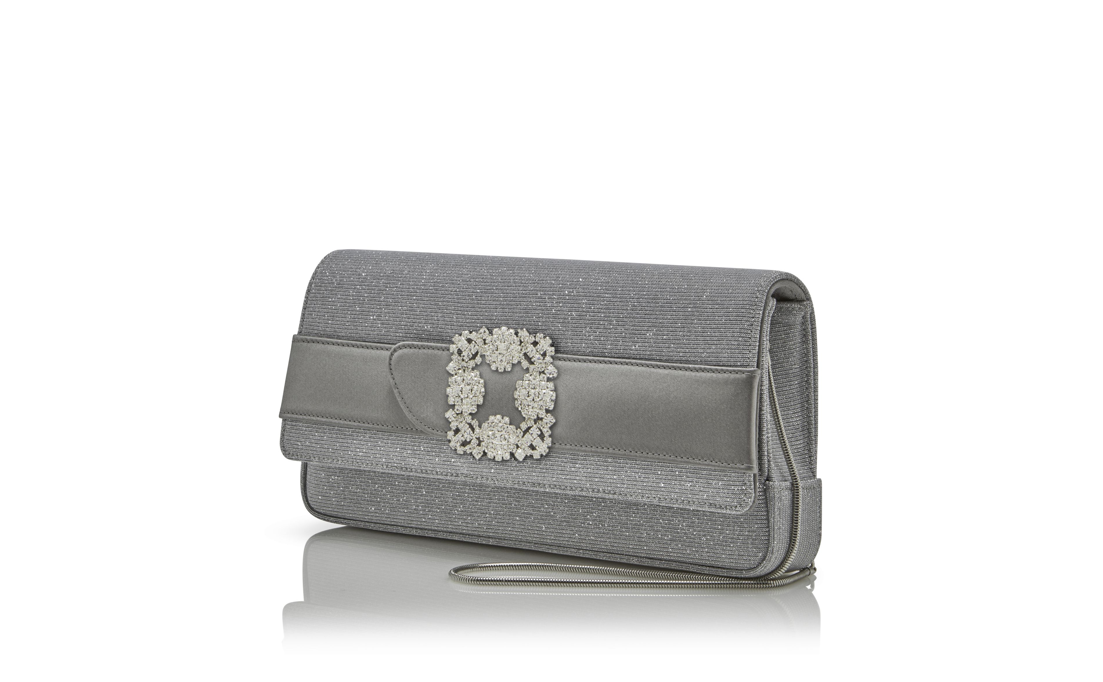 Silver Givenchy Leather Clutch Bag, RvceShops Revival