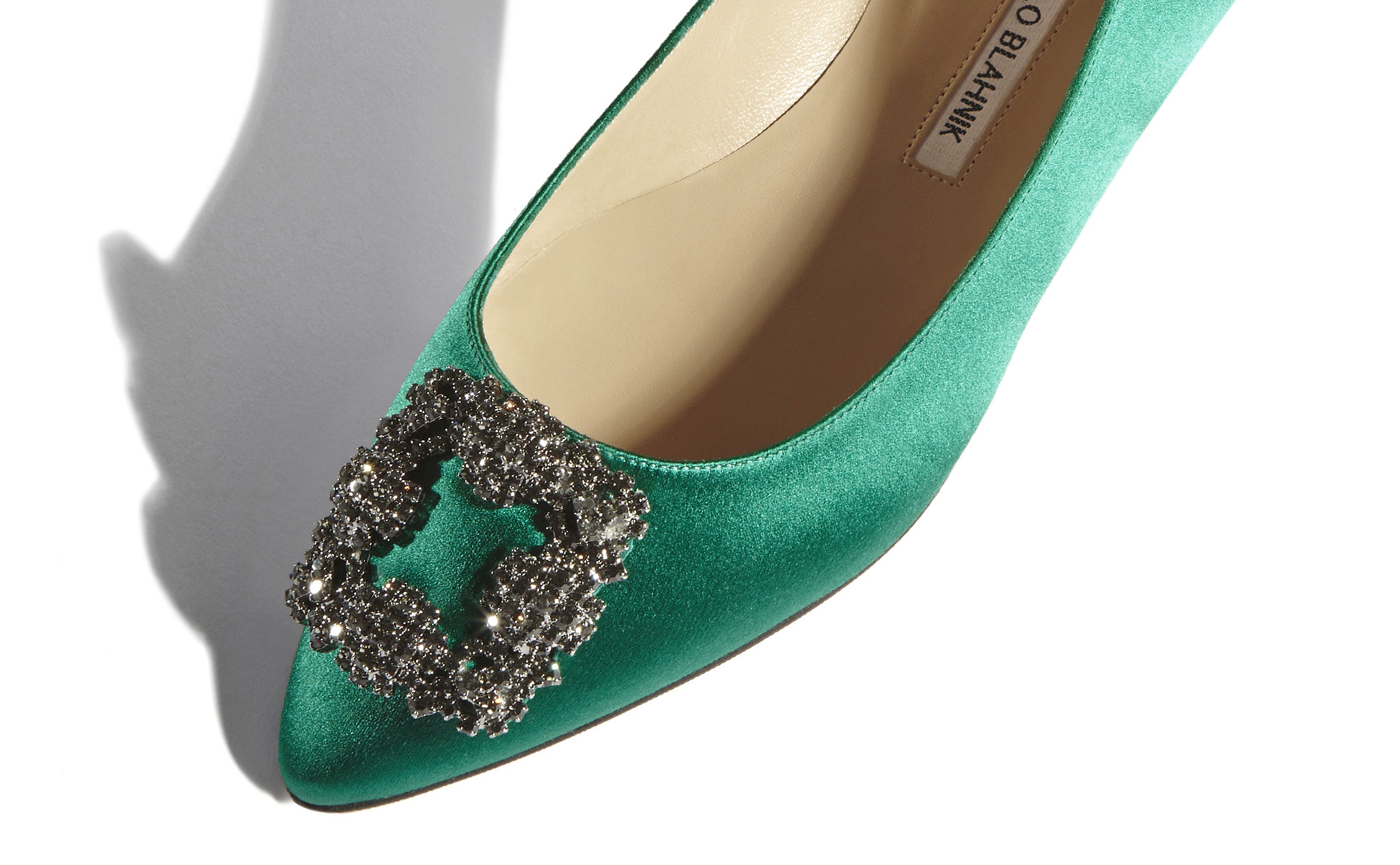 manolo blahnik emerald