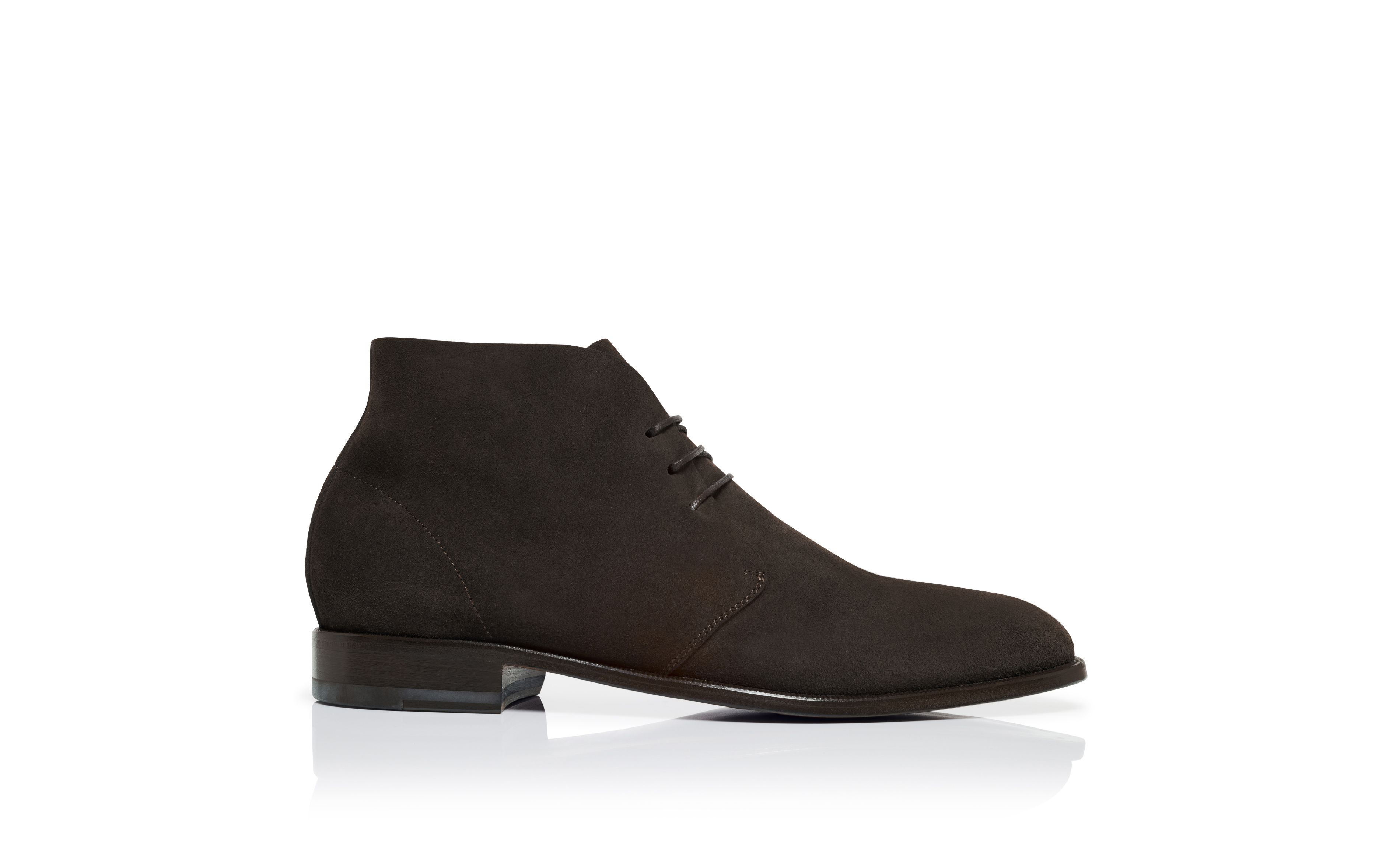 BERWICK Men s Brown Suede Lace Up Ankle Boots Manolo Blahnik