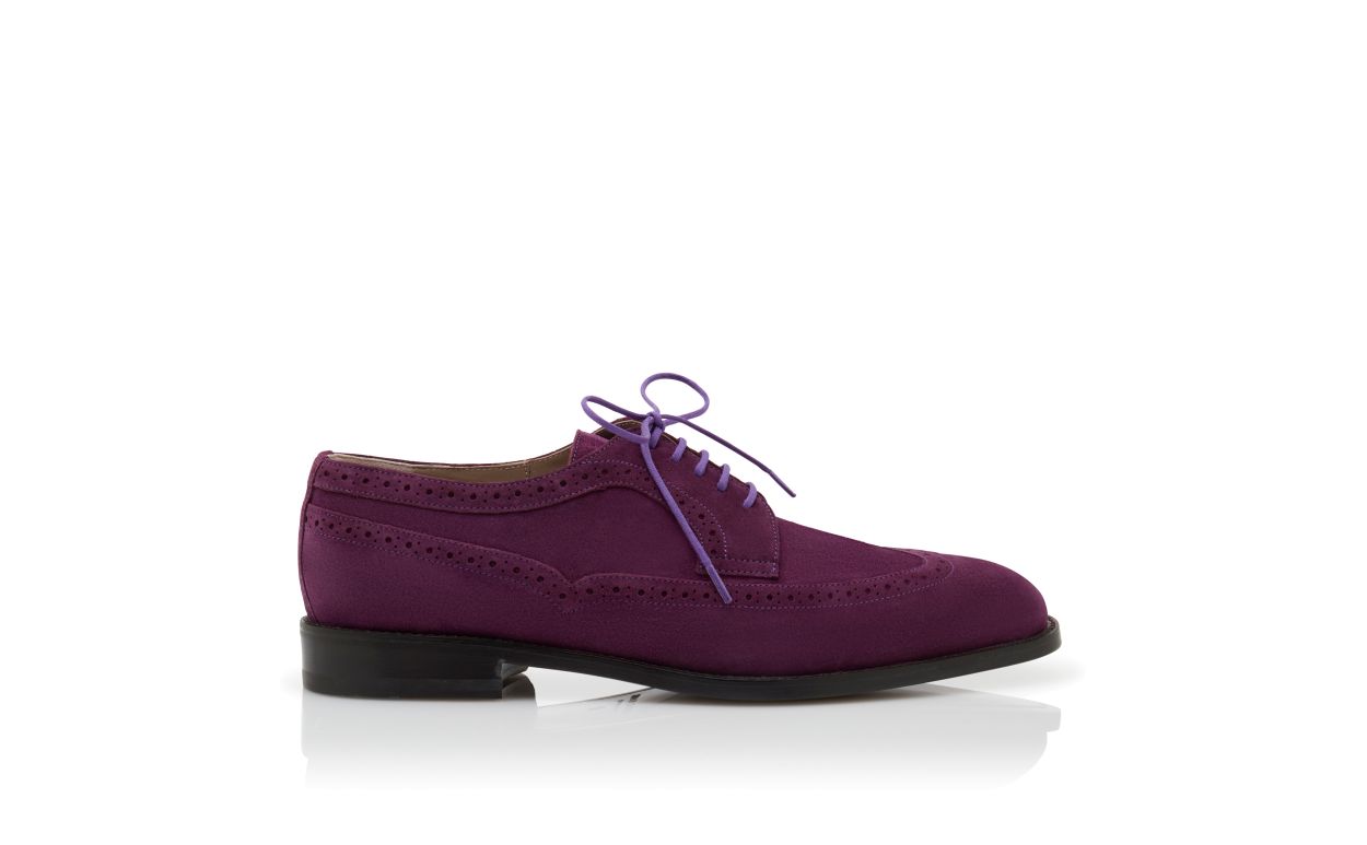 Purple suede dress shoes hotsell
