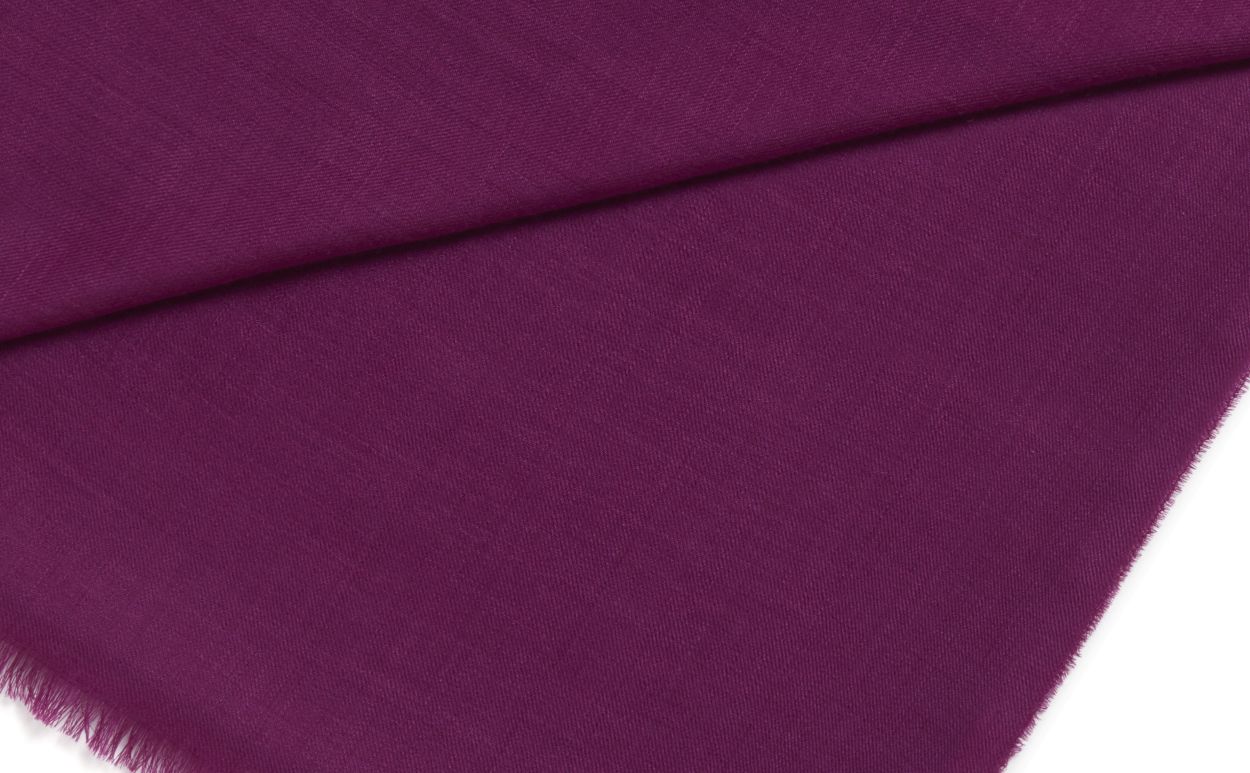 Designer Fuchsia Superfine Cashmere Scarf - Image 