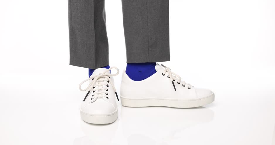 SEMANADO | Men's White Calf Leather Low Cut Sneakers SEMANADO | Men's White Calf Leather Low Cut Sneakers